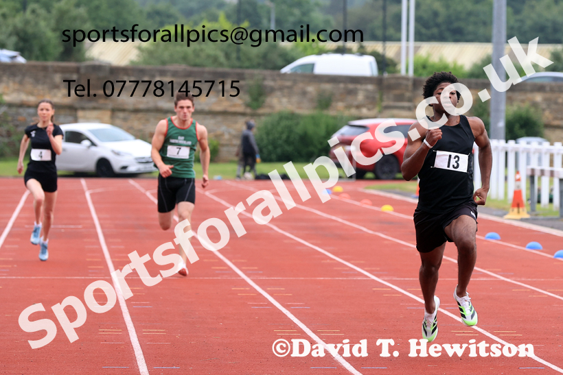 Sprints, 2026 Northumberland Schools Track and Field, Wentworth, Hexhan. Photo: David T. Hewitson/Sports for All Pics